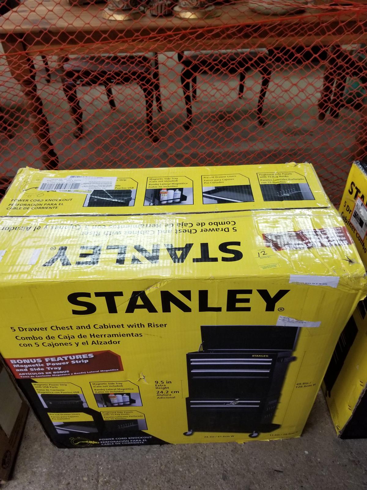 Stanley 24" 5-Drawer Combo