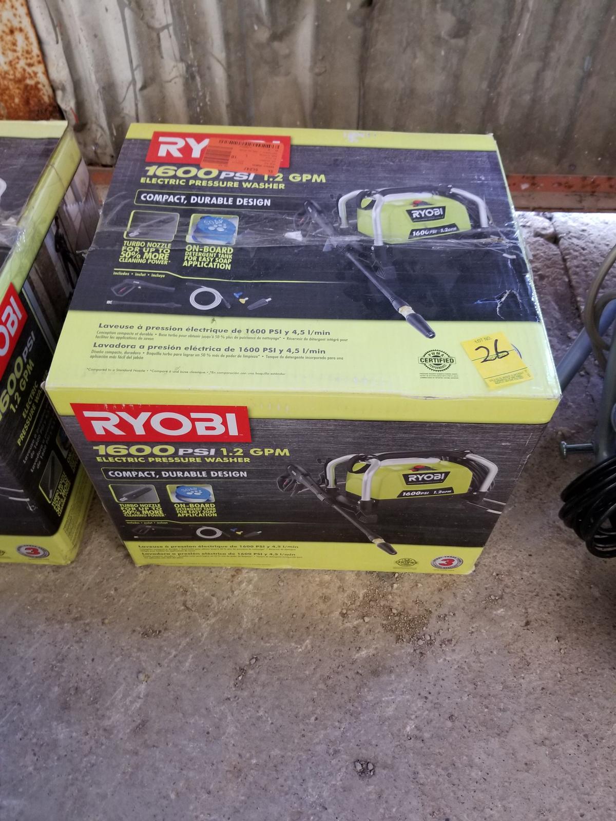 Ryobi Electric Washer