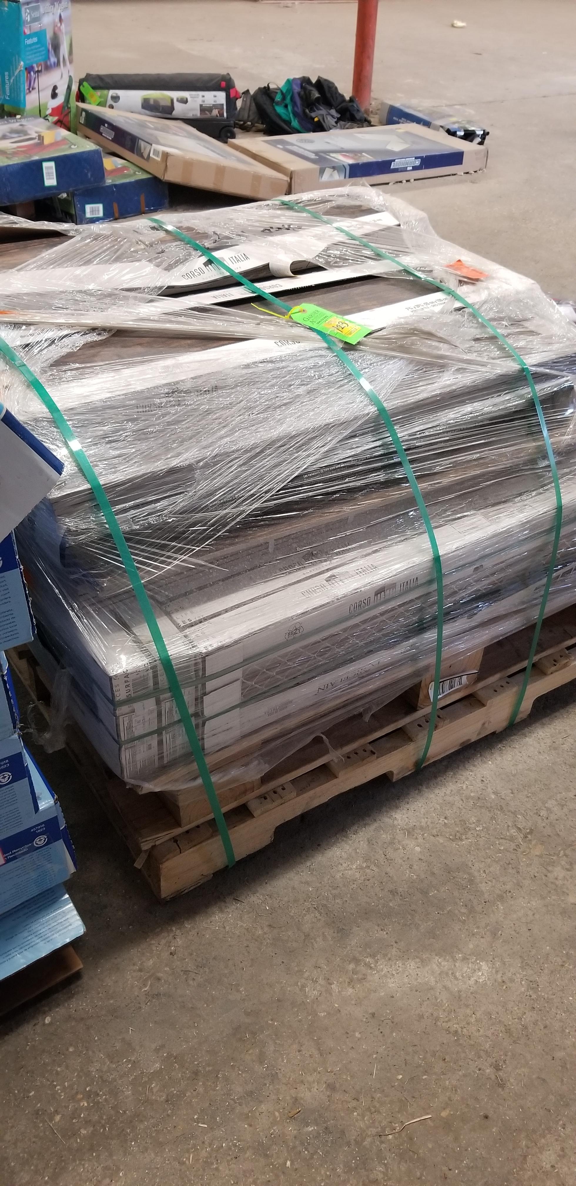 Pallet Of Corsco Italia Porcelain Tile