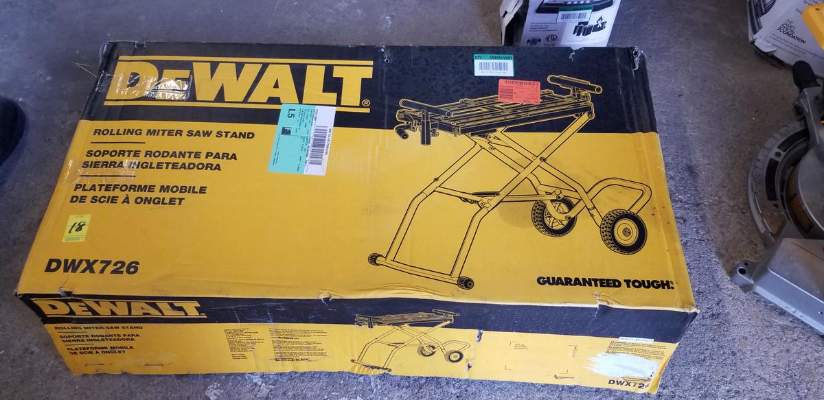 Dewalt Rolling Miter Saw Stand