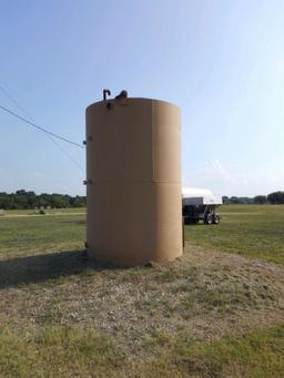 Lide Industries 4,000 Gallon Fuel Tank 8’ Wide, 12’ Tall It Was Bought And Never Used