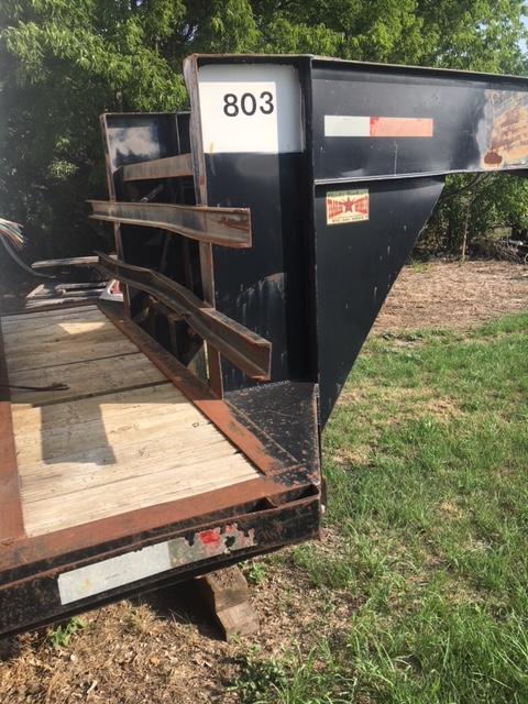 1995 Park Gooseneck 28’ Plus 5’dove With Ramps 96” Wide Tandem Dual