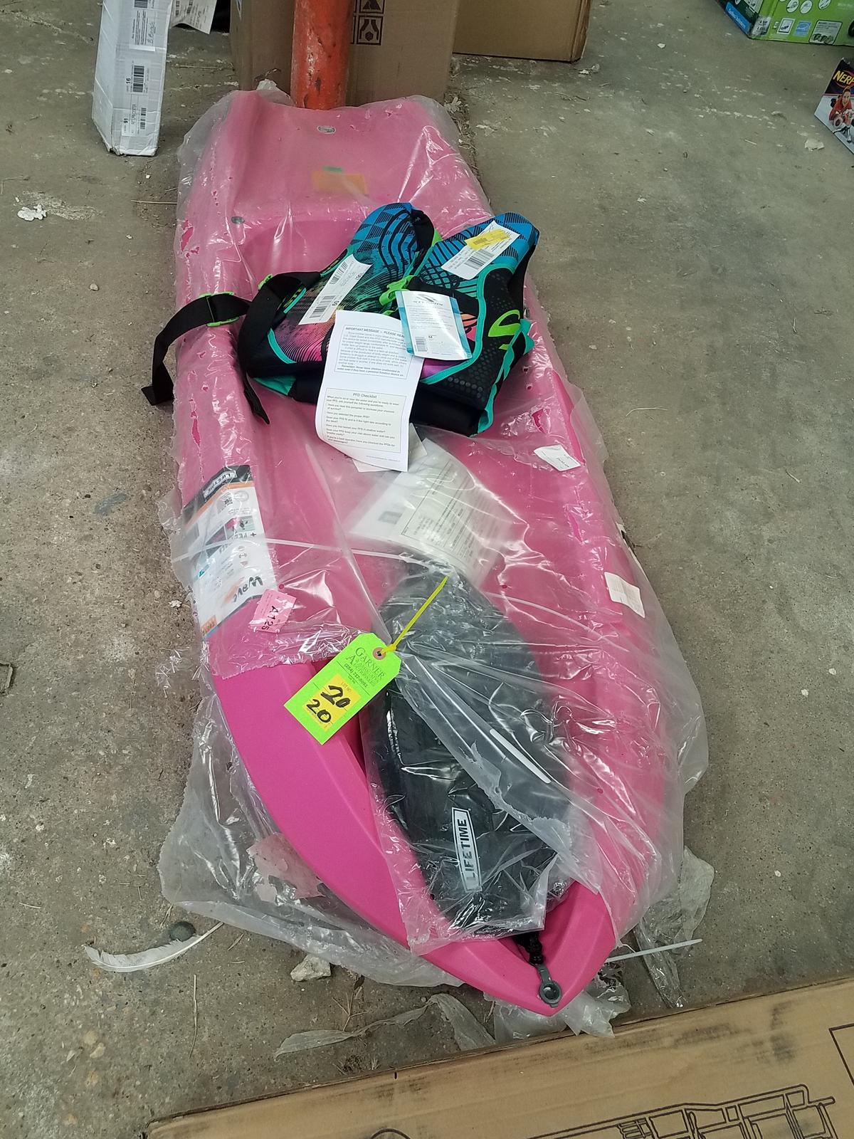 Wave Kayak & Life Jacket