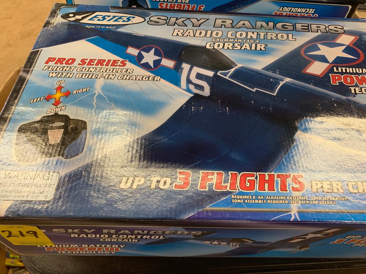 Estes Sky Rangers Radio Control Plane