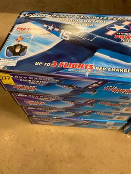 4 Estes Sky Rangers Radio Control Plane