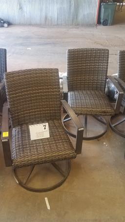 Member's Mark Fremont Collection Swivel Rocking Chairs Set Of 2