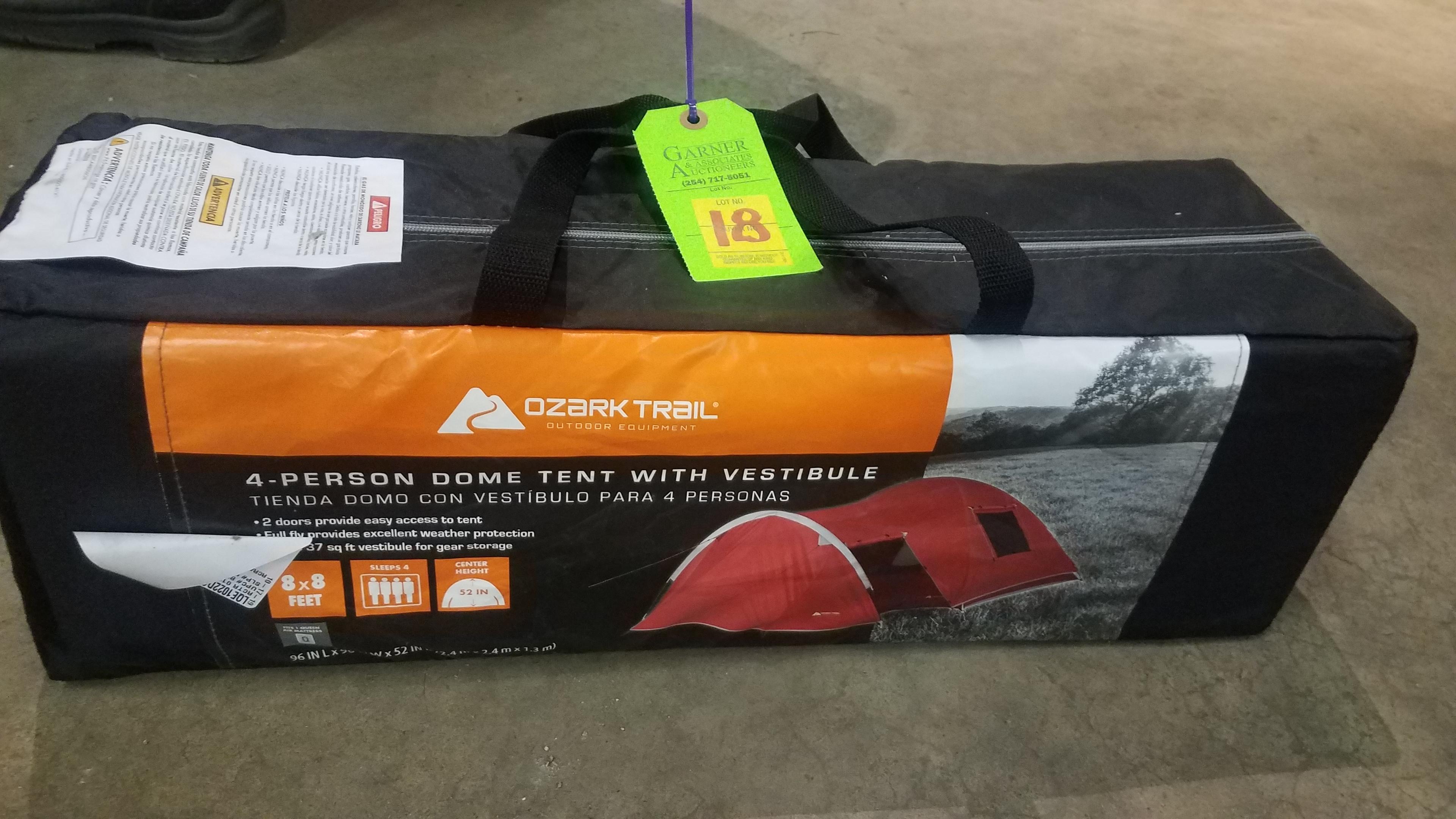 Ozark Trail 4-person Dome Tent With Vestibule