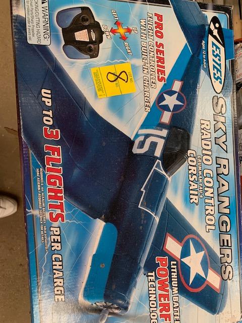 Estes Sky Rangers Radio Control Corsair