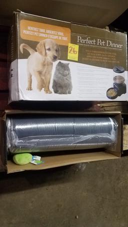 Perfect Pet Dinner & Pet Bed