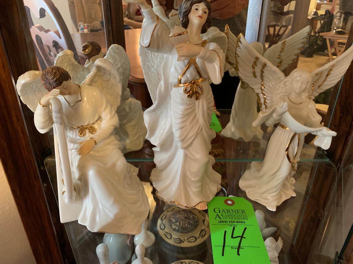 3 Angel Figurines