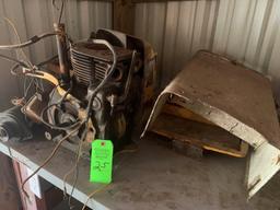 1965 Club Cadet Lawn Tractor Plus Parts Mower And Attachment