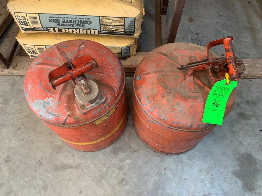 Metal Gas Cans