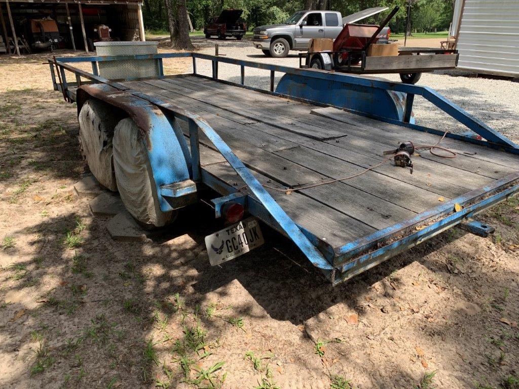 16' Trailer, Electric Brakes, Ramps, Spare Tires, Truck Box