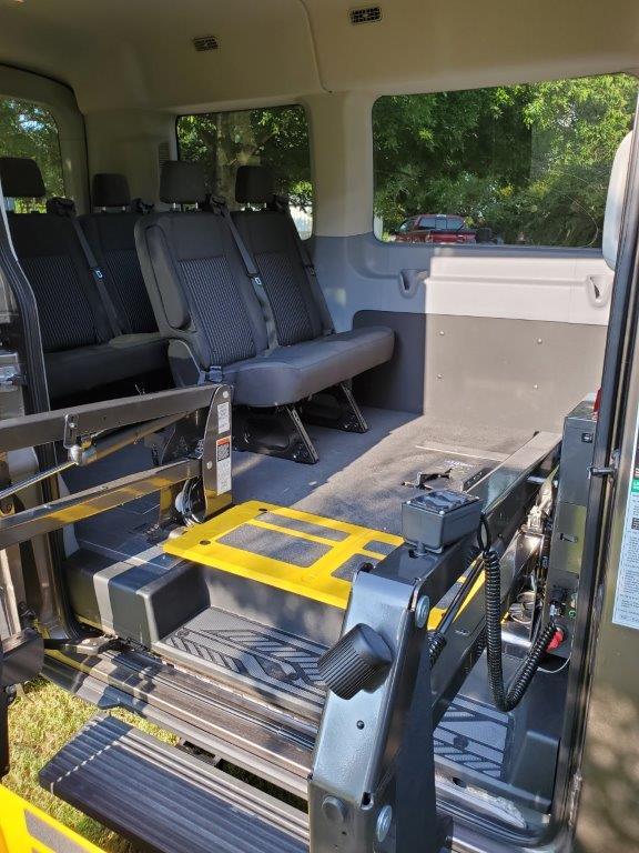 2019 Ford Transit 150 Xlt Eco-boost With Braun Ability Century Series Wheelchair Lift