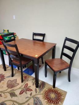 Dining Table & 4 Chairs