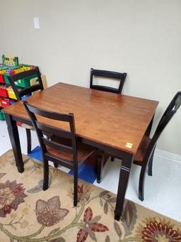 Dining Table & 4 Chairs