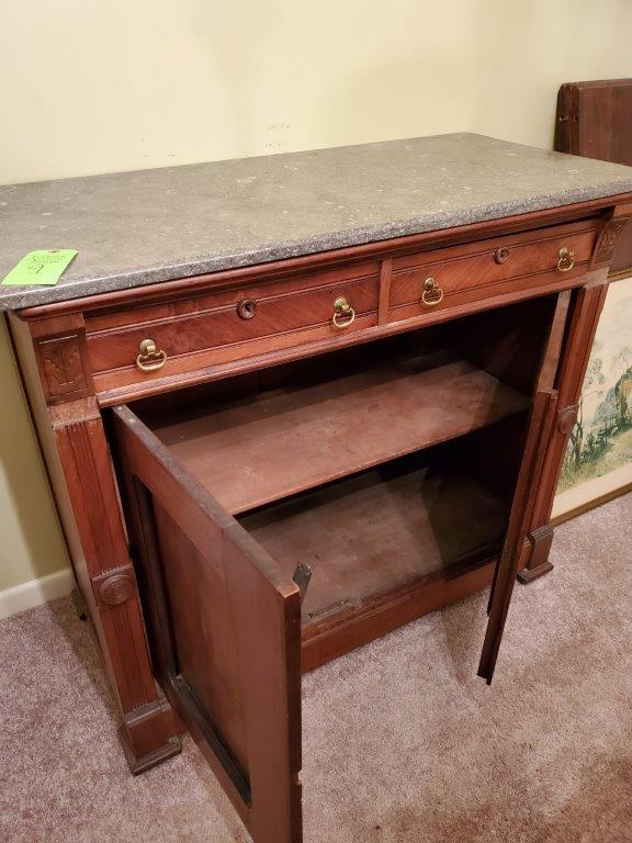 Marble Top Buffet - 120 Years Old - Dove Tail Drawers