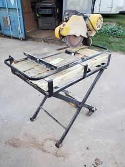 Brutus 60010 Tile Saw with Stand