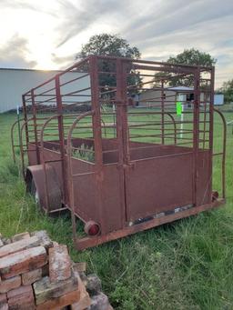 10' Goat Trailer - Needs Tires - 1-1/8" Hitch