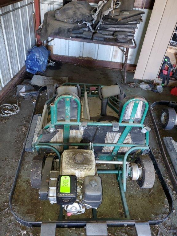Contents of Go Cart Mechanic Shed