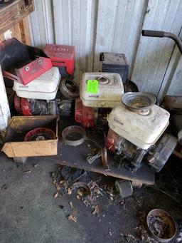 Contents of Go Cart Mechanic Shed