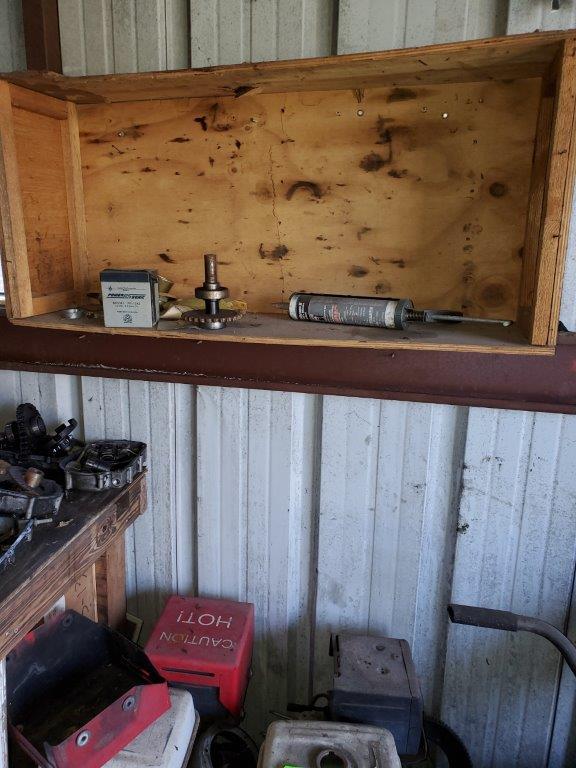 Contents of Go Cart Mechanic Shed