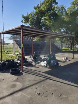 Canopy in Go Cart Area Approx. 10'X20'