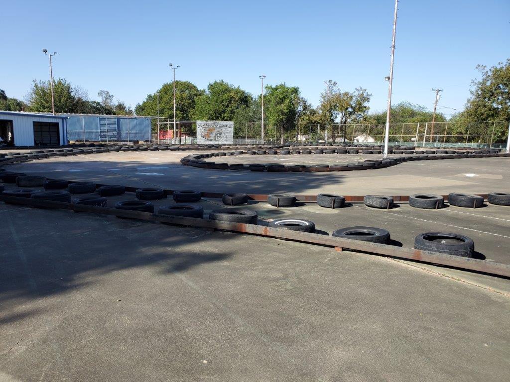 Go Cart Track - 5 1/2" Steel Bumpers Approx. 2120'