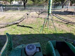 Chain-link Fencing by Gator Coaster Approx. 108' and a Gate