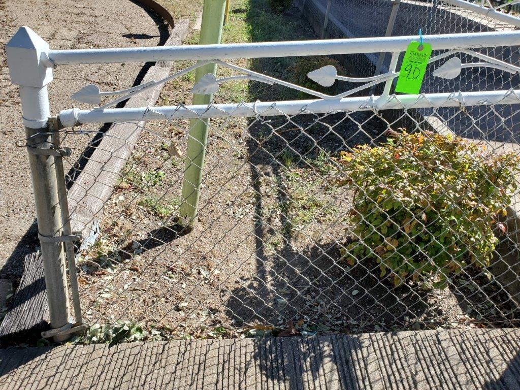 Vintage Ornate Fence Railings & Fencing 3 1/2' Tall - Approx. 50'