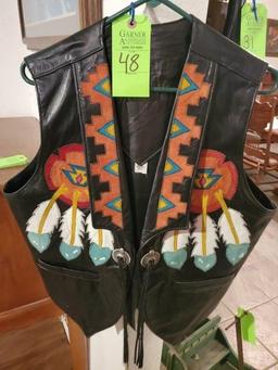 Arturo Burray Olson Design Leather Vest