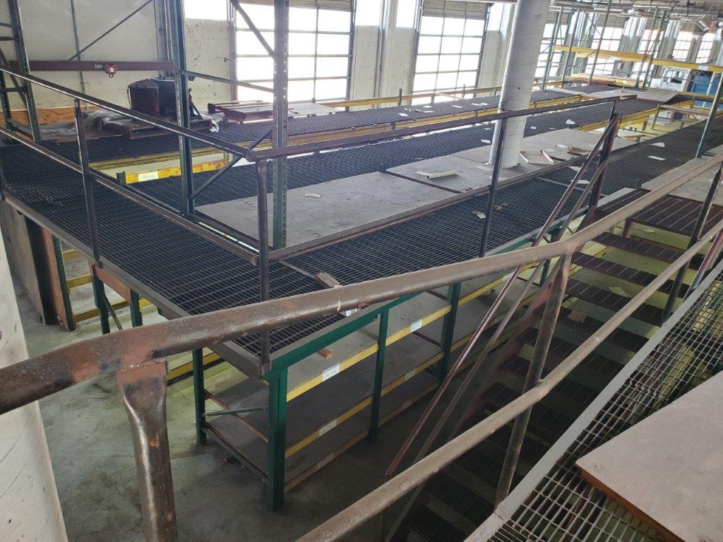 Warehouse Rack System and Welded Catwalk