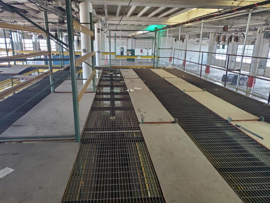 Warehouse Rack System and Welded Catwalk