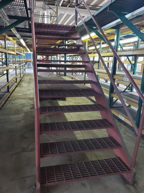 Warehouse Rack System and Welded Catwalk