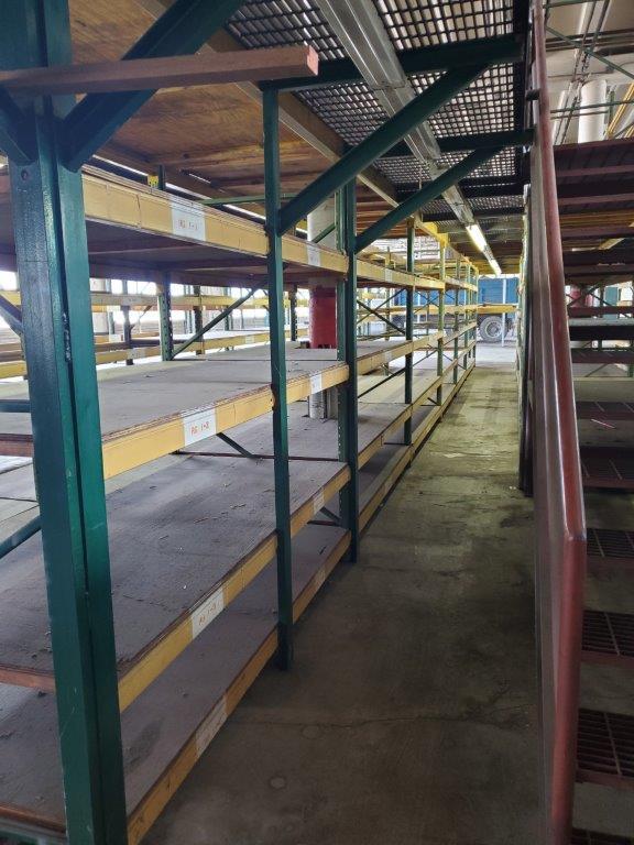 Warehouse Rack System and Welded Catwalk