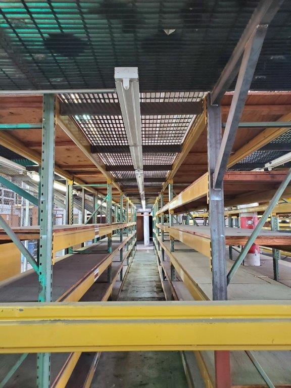 Warehouse Rack System and Welded Catwalk