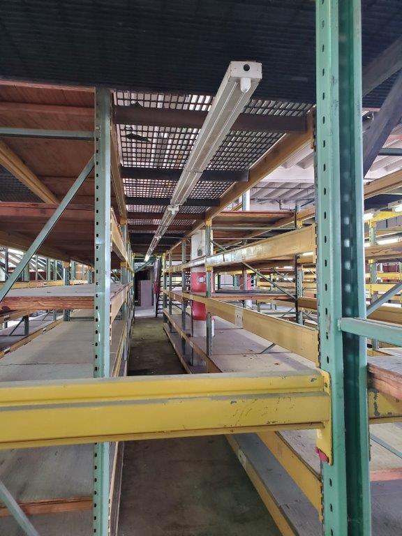 Warehouse Rack System and Welded Catwalk