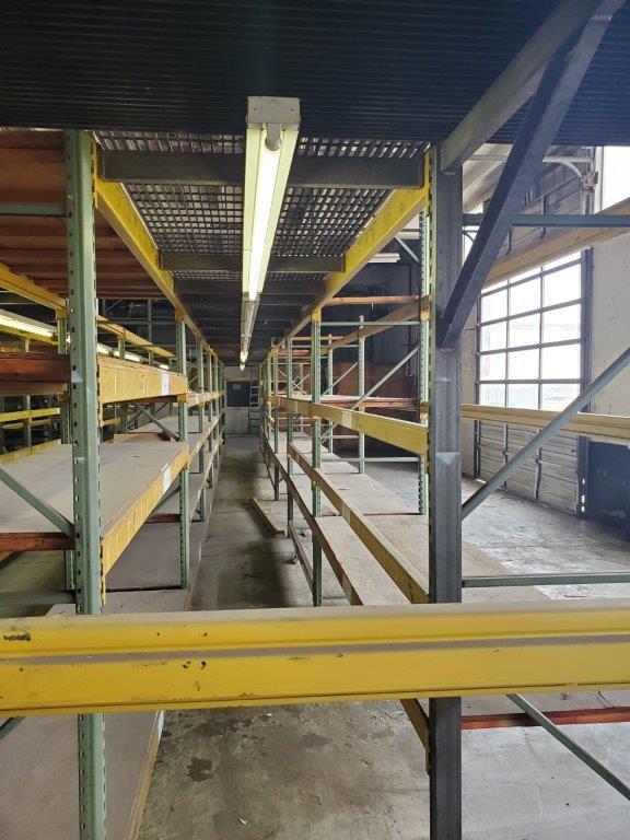 Warehouse Rack System and Welded Catwalk