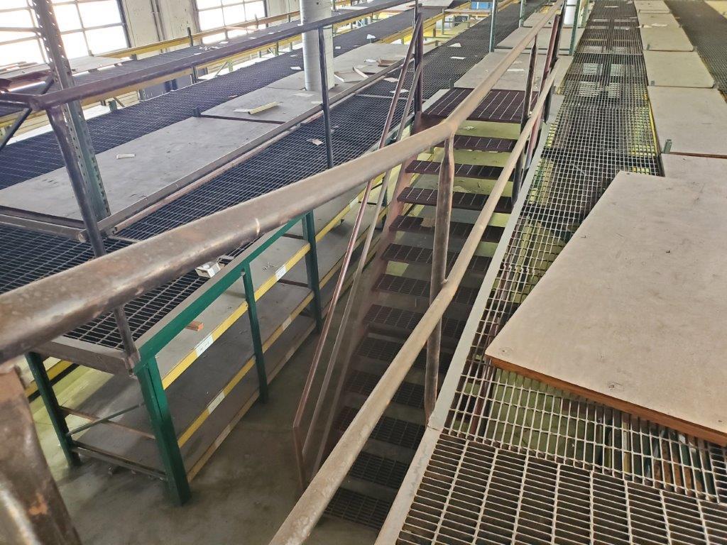 Warehouse Rack System and Welded Catwalk