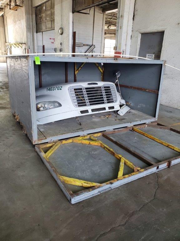 Freightliner Hood in Wood Crate