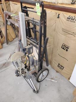 Craftsman 8 1/4" Slide Compound Miter Saw on Portable Work Stand