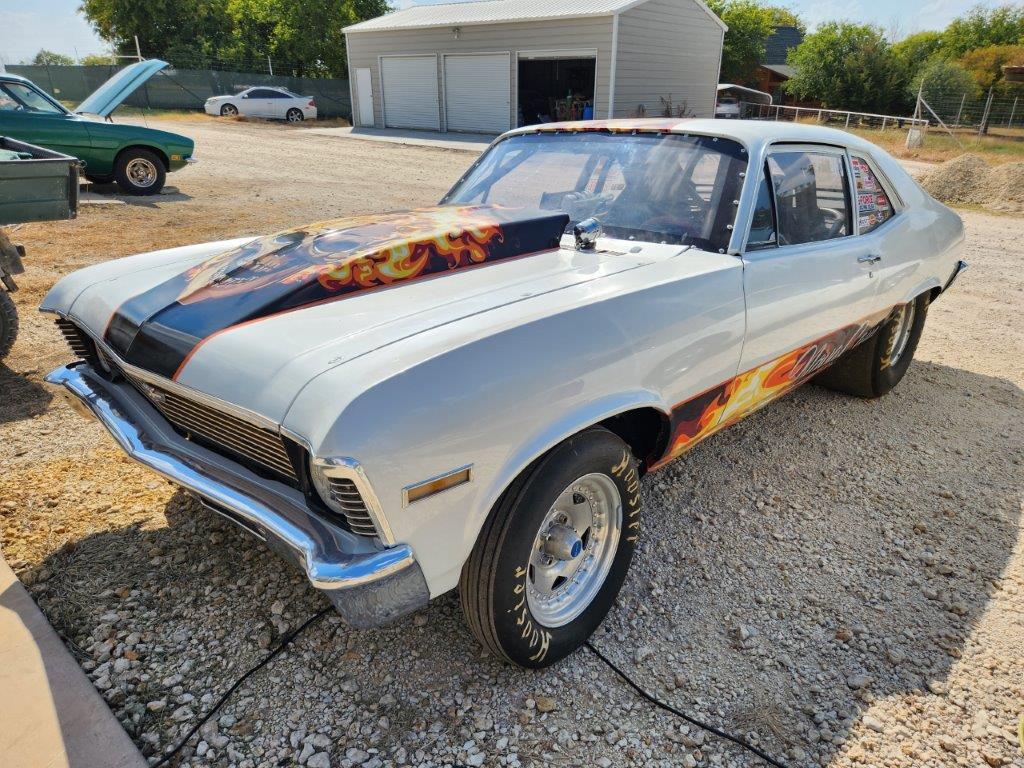 1970 Chevrolet Nova Drag Car - Ready to put on Track