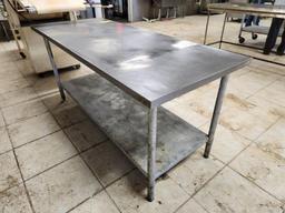 Stainless Steel Table 6'