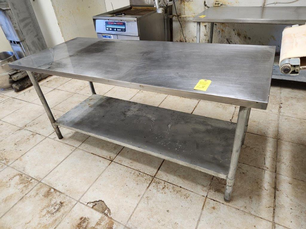 Stainless Steel Table 6'