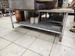 Stainless Steel Low Profile Table 6'