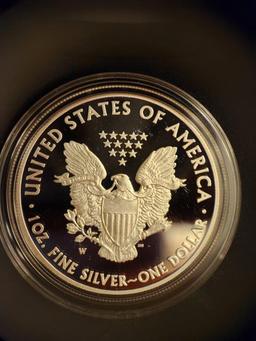 2013 - W American Eagle One Ounce Silver Proof Coin