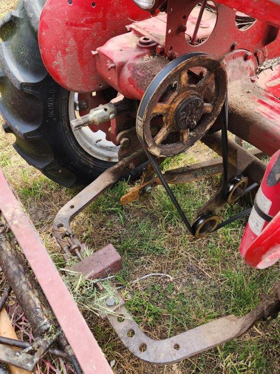 International / McCormick Farmall 140 with 4' Belly Mower