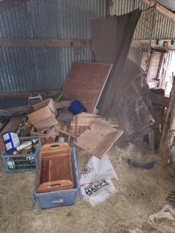 Contents of Goat Barn