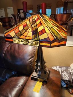 Stained Acrylic Lamp