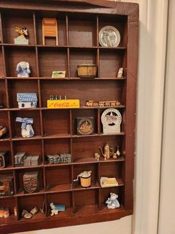 Printer Tray Curiosity Cabinet with Extra Bag of Curiosities